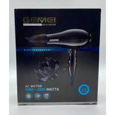Фен GEMEI GM103 (AC Motor 2200Вт) (24шт)