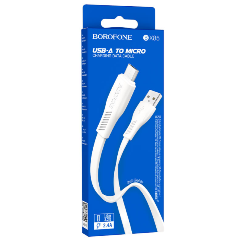 Кабель Micro BOROFONE BX85 (Білий)
