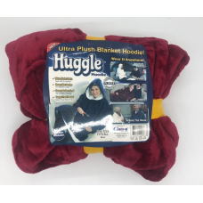 Плед з капюшоном Huggle Hoodie (Синій/Срібний/Бордовий)/ART-0330