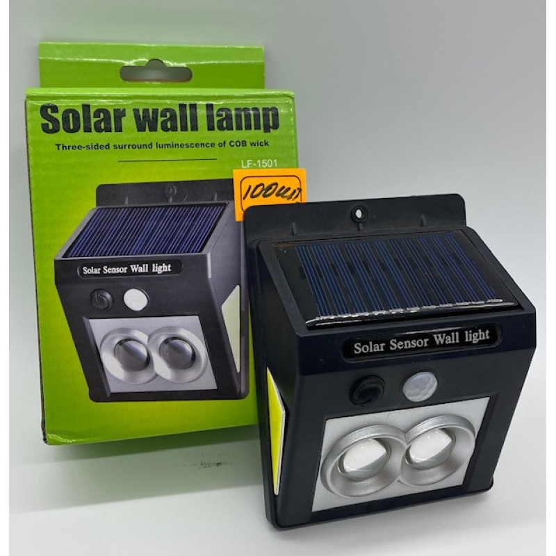 Ліхтарик датчиком руху Сонячна Solar Sensor Wall Lamp LF-1501 (100 шт.)