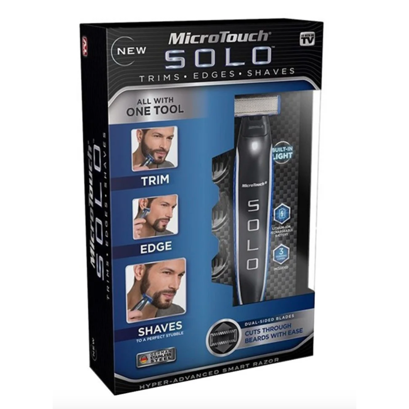 Чоловічий тример для бороди MicroTouch Solo / R-001 (100 шт.) Чоловічий тример для бороди MicroTouch Solo / R-001 (100 шт.)