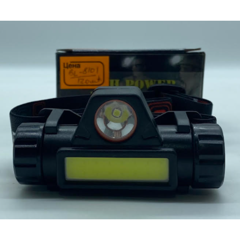 Налобний ліхтарик X-BAIL BL-8101 ((HEAD TORCH)) COB+XPE, з магнітом і USB (240 шт.) Налобний ліхтарик X-BAIL BL-8101 ((HEAD TORCH)) COB+XPE, з магнітом і USB (240 шт.)