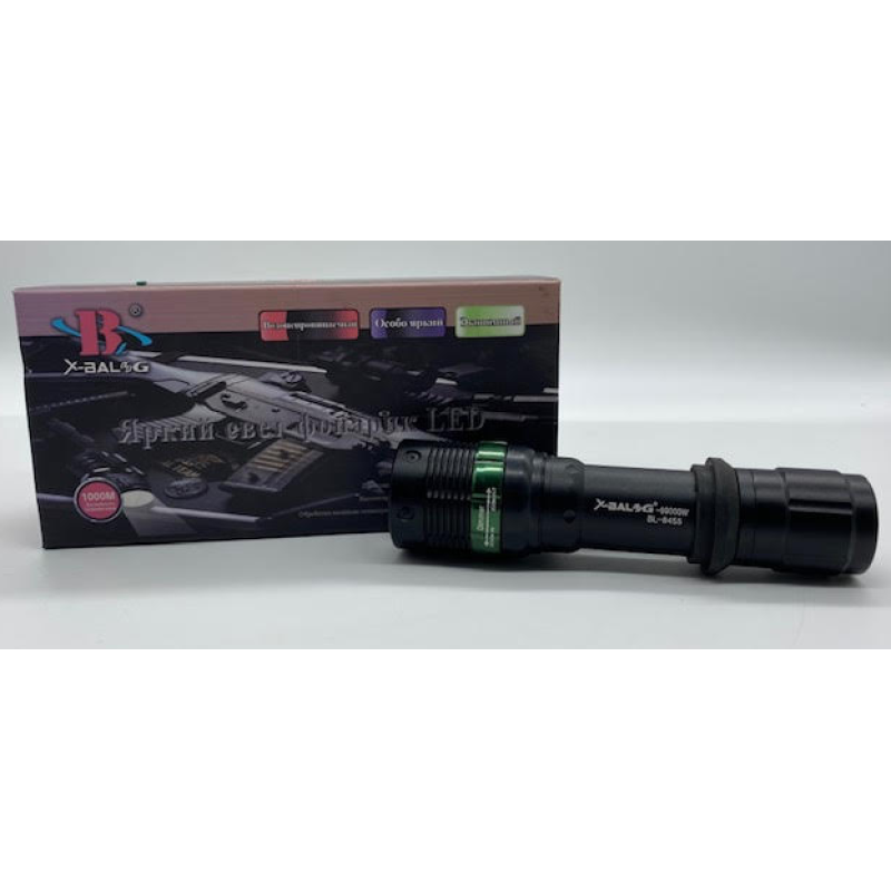 Фонарик X-BAIL BL-8455-XPE 99000W (120шт) Фонарик X-BAIL BL-8455-XPE 99000W (120шт)